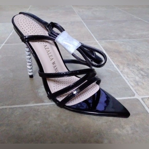 AZALEA WANG THIS IS WHY I'M HOT STILETTO SANDALS SIZE: 7.5 - Picture 2 of 12